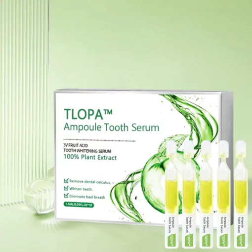 TLOPA Ampoule Toothpaste Removal of tartar and plaque bacteria and various oral problems