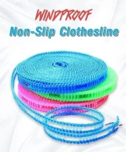(🎉2023 NEW YEAR SALE-SAVE 48% OFF)Windproof Non-Slip Clothesline(32 ft)