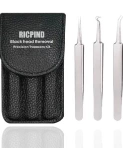 Ricpind BlackheadRemoval Precision TweezersKit