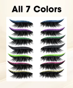 Biancat™ GlitzWink Cat Eyeliner Lashes Sticker