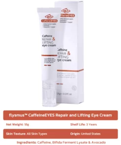 flysmus™ CaffeineEYES Repair and Lifting Eye Cream
