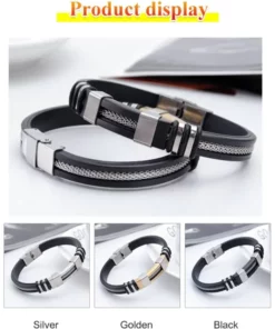 Mens energy bracelet