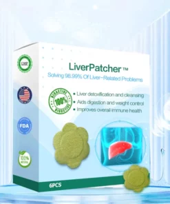 Liverpatcher™ powerful antioxidant liver detox cleansing patch