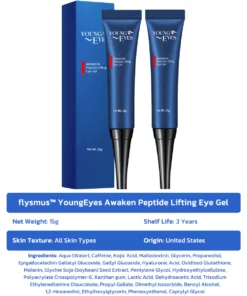 flysmus™ YoungEyes Awaken Peptide Lifting Eye Gel