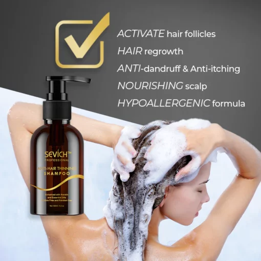 SEVICH Natural Anti Hair Thinning Shampoo