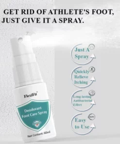 Alternative view of FlexiFit Deodorant Foot Care Spray