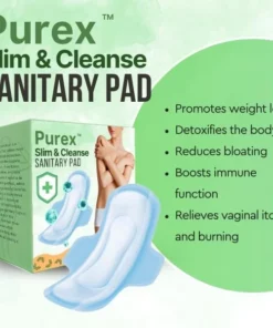 Alternative view of Purex™ Slim & Cleanse Sanitary Pads