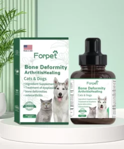 Forpet Pet Drops Developmental Abnormalities Bone Deformities Osteoarthritis Healing Drops