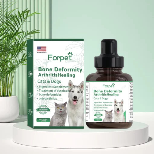 Forpet Pet Drops Developmental Abnormalities Bone Deformities Osteoarthritis Healing Drops