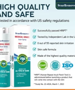 Alternative view of Oveallgo™ AdvancedPLUS Scar Removal Spray