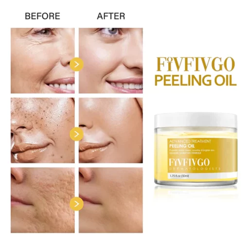 Fivfivgo™ 30 दिन एंटी-रिंकल एक्सफोलिएट पीलिंग ऑयल - छवि 3