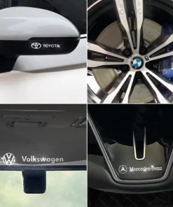 🔥Last day 50% OFF🔥-Car Logo DIY Sticker Metal Sticker(5pcs)