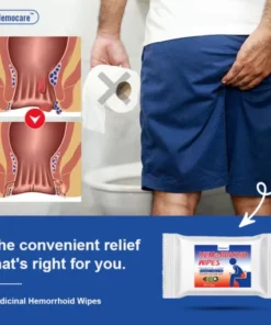 Alternative view of Hemocare™ Medicinal Hemorrhoid Wipes