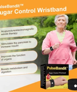 Alternative view of PulseBandit™ Sugar Control Wristband