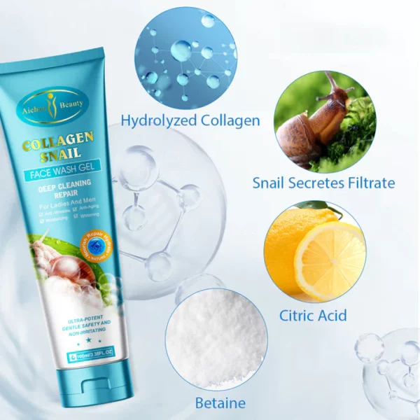 SKCLEAN Anti-ageing Body & Face Cleansing Exfoliating Gel - Image 5