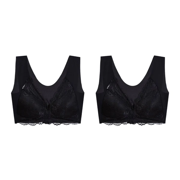 Ricpind Tourmaline LymphDetox FrontClosure Bra