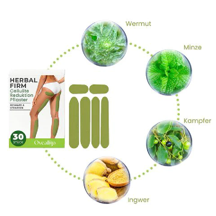 Oveallgo HerbalFirm PURE Wunder Cellulite Reduktion Pflaster