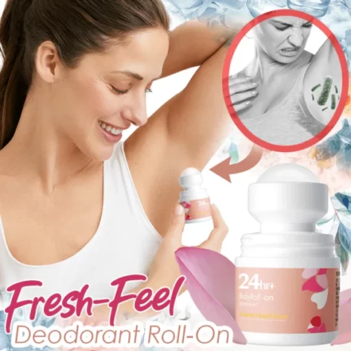 24hr+ Fresh-Feel Deodorant Roll-On