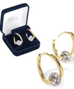 flysmus™ Halolux Lymphvity Germanium Ohrringe