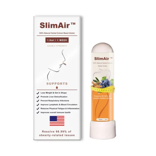 SlimAir™ Nasal Inhaler(weight loss & body shaping⭐️, lymphatic detoxification⭐️,elimination of edema⭐️)