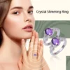 Enéas Crystal-Crystal Slimming Ring