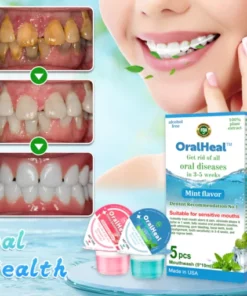 Alternative view of OralHeal™ Jelly Cup Mouthwash Restoring Teeth and Mouth to Health