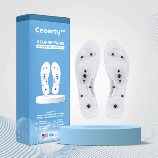 Ceoerty Acupressure Magnetic Insoles