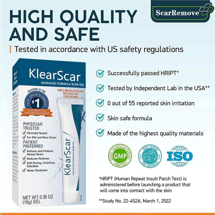 KlearScar Advanced scar removal gel