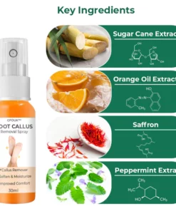 Alternative view of GFOUK™ Spray zur Entfernung von Fußschwielen