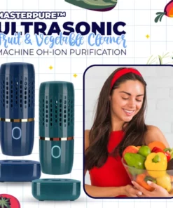 Alternative view of MasterPure™ Ultrasonic Fruit and Vegetable Cleaner Machine OH-ion Purification