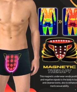 Alternative view of MagnoProstate™ – Advanced Tourmaline Magnetic Therapy Boxer