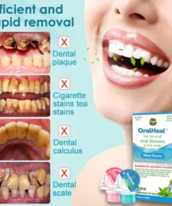 OralHeal™ Jelly Cup Mouthwash Restoring Teeth and Mouth to Health