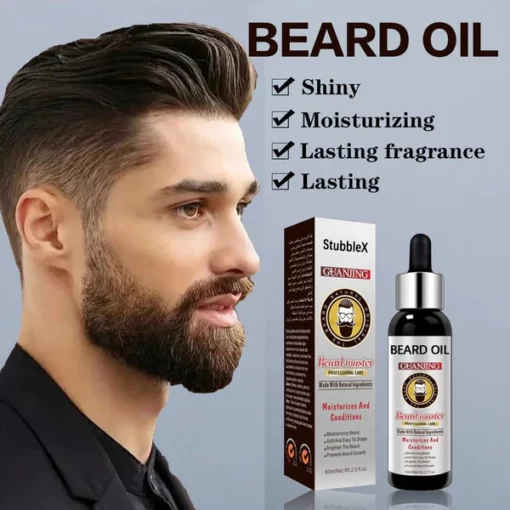 StubbleX™ Beard Growth Organic Care Oil