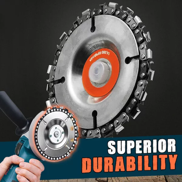 Wood Angle Grinder Chain Disc - Image 3
