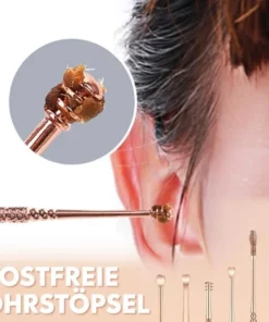 Alternative view of Ohrstäbchen aus Edelstahl (6 Sets)