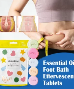 Alternative view of NatureShape™ Essential Oil FootBath Effervescent Tablets