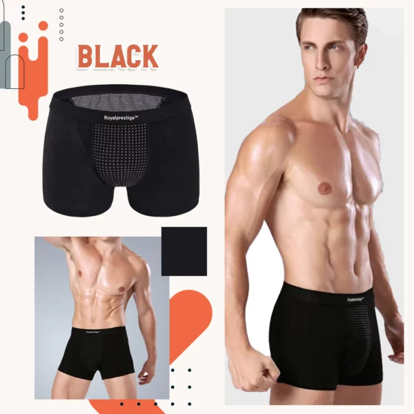 Royalprestige Prostate Magnetic Therapy Boxer Briefs
