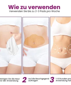 Alternative view of Oveallgo™ HerbsLab BurnUp Belly Shaping Patches