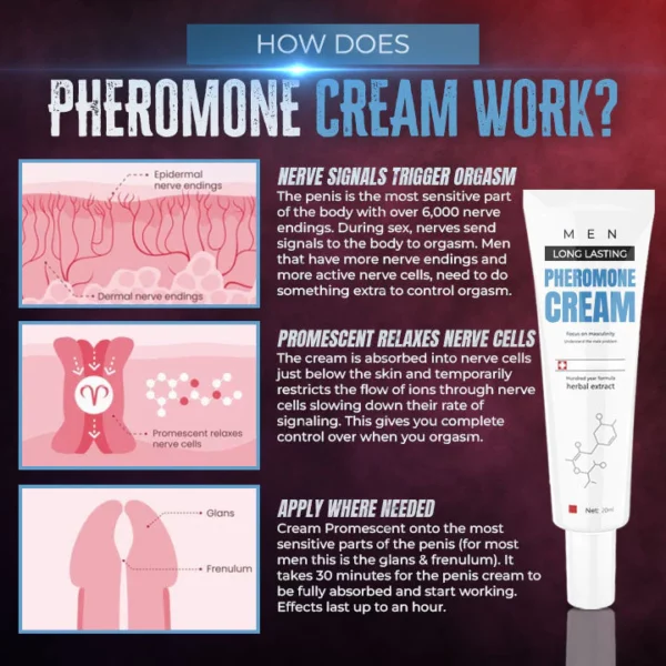 Men Long Lasting Pheromone Cream - Image 4