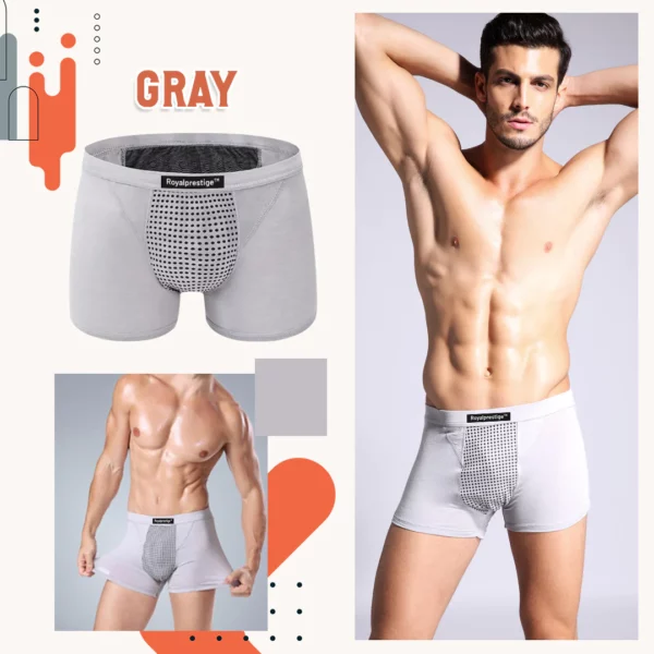 Royalprestige Prostate Magnetic Therapy Boxer Briefs