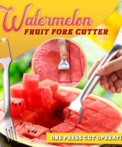 Watermelon Fruit Fork Cutter