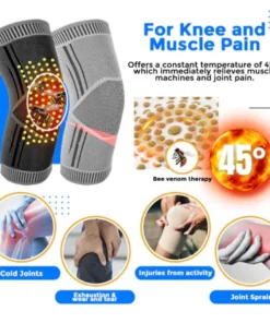 Alternative view of Fivfivgo™ Bee Venom Heat Therapy Knee Wrap Brace
