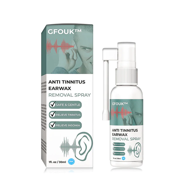 GFOUK Anti Tinnitus Earwax Removal Spray
