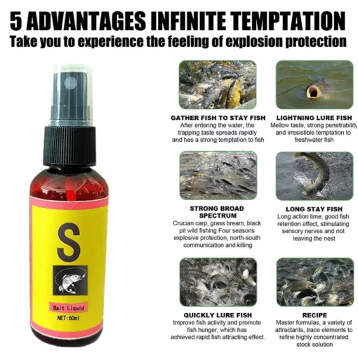 YegbongScent Fish Attractants for Baits