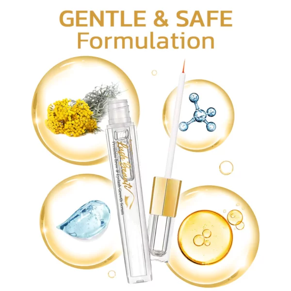 flysmus LushBeauti Premium Brow and Eyelash Growth Serum