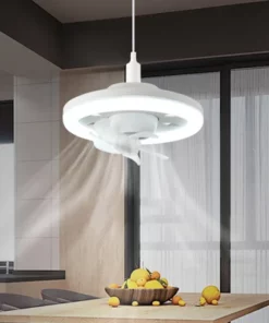 Alternative view of Fast Shipping Worldwide - LED Swing Head Fan Light