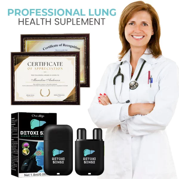 Oveallgo PRO DetoxiSense Herbal Nasal Revitalizer