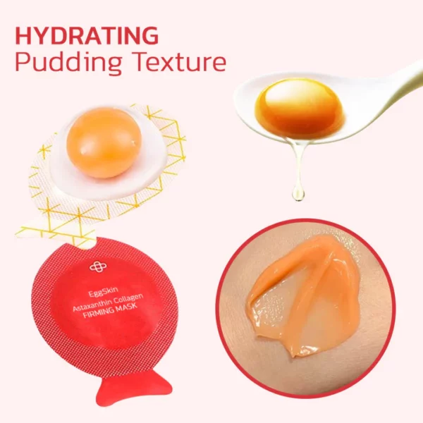 Flysmus EggSkin Astaxanthin Collagen Firming Mask