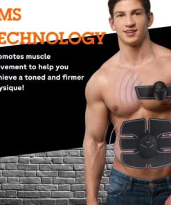 Alternative view of MuscleMax™ EMS Abs & Chest Muscle Stimulator