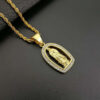 Cross Gold-Plated Faith Blessing Necklace